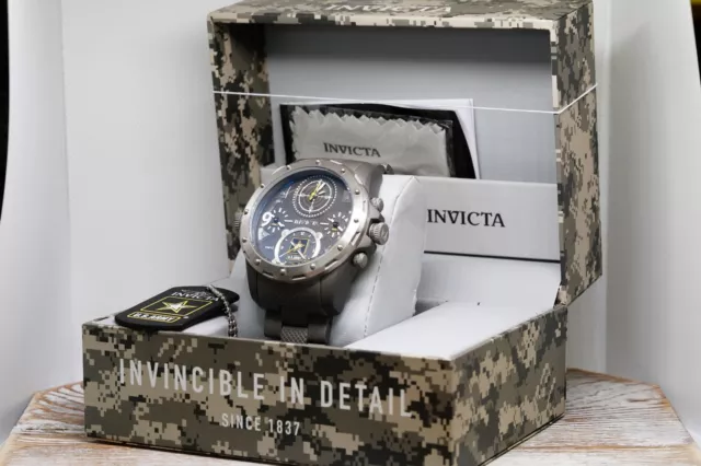 MEN S INVICTA 32988 U.S. ARMY TITANIUM Y GOLD Brushed 50MM Lightweight watch NEW 239.92 PicClick