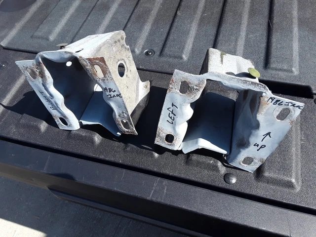 1982-92 Camaro Firebird Front Frame Horns Rail Mounting Bumper Brackets Repair 2