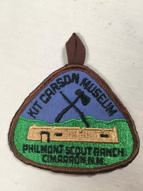 Philmont Scout Ranch Kit Carsen Museum BSA Activity Patch