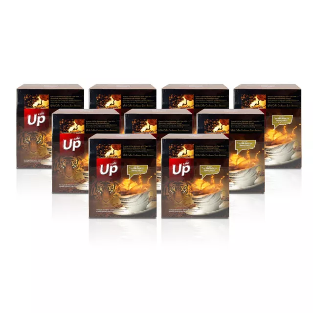 [9 x 15's] CNI UP Tiger Milk Mushroom Premix Coffee with Ginseng Extract 0.99oz