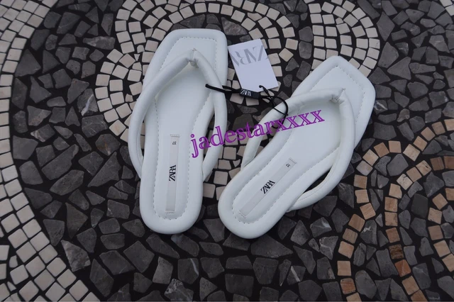 Sandali bianchi hotsell zara