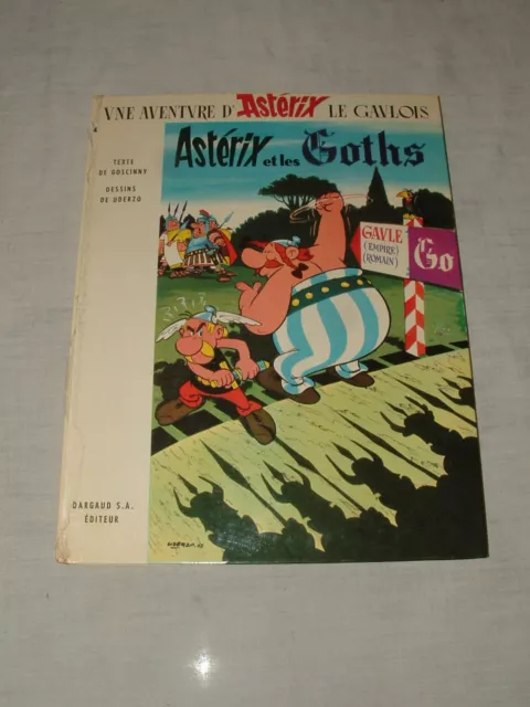 Ancienne Bd Astérix Et Les Goths 1963 3° Trimestre . N° 403.