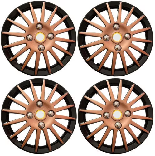 "Cubierta de rueda adecuada para diseño universal de color negro cobre...