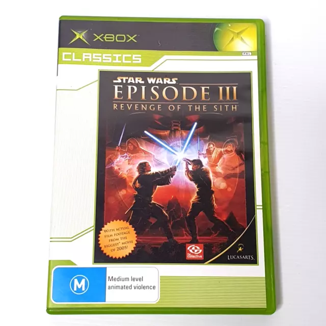 Star wars episode on sale 3 xbox 360