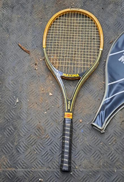 BELLA RARA RACCHETTA DA TENNIS VINTAGE IN LEGNO : ' NICOLA PIETRANGELI