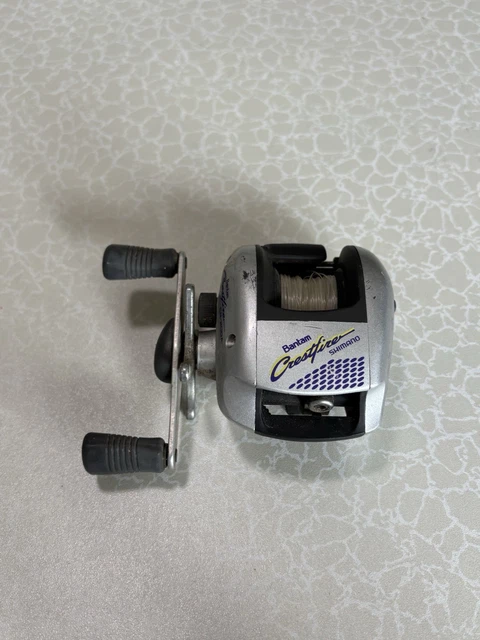 SHIMANO BANTAM CRESTFIRE CR-200A Casting Fishing Reel Baitcasting $25.20 -  PicClick