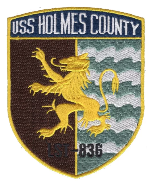 LST-836 USS Holmes County Patch