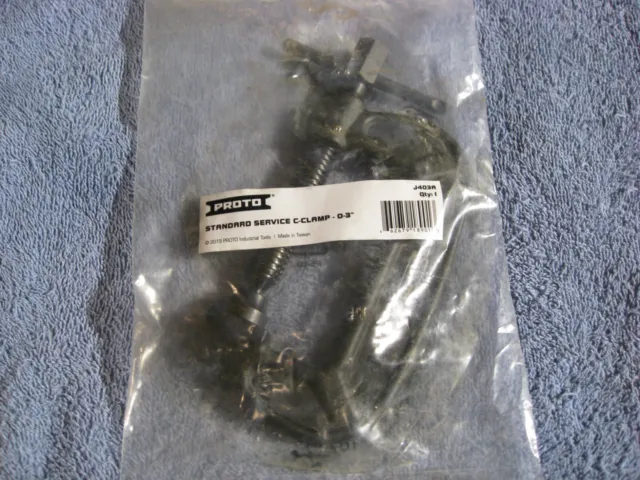 Proto J403A C-CLAMP brand new still wrapped in plastic