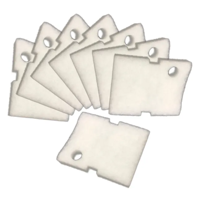 Replacement Hydor 250 / 350  White Fine Filter Pads - 8 Pack