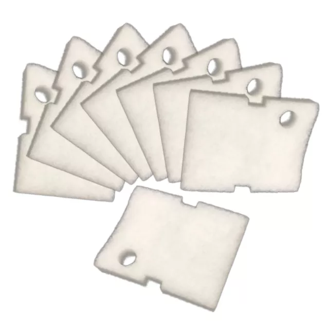 Replacement Hydor 250 / 350  White Fine Filter Pads - 8 Pack