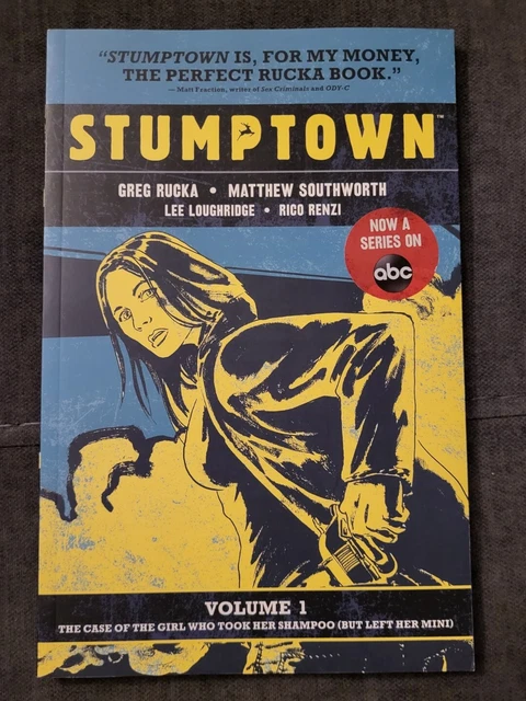 Stumptown Volume #1 Oni Press 2017 Greg Rucka TPB Graphic Novel