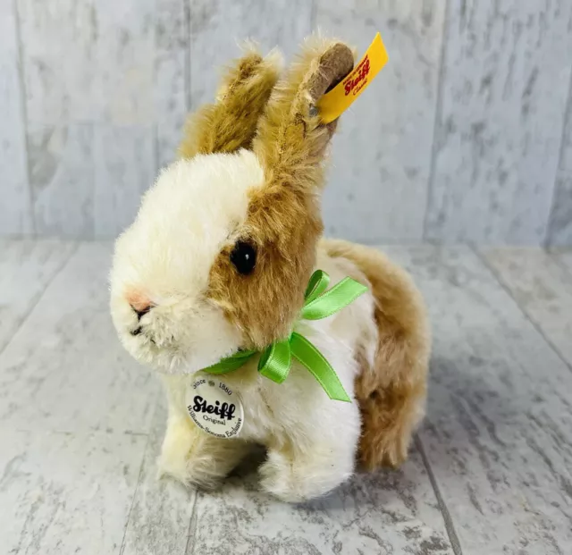 Steiff  Williams Sonoma  5” DUTCH BUNNY RABBIT 2018 Easter Exclusive 683381