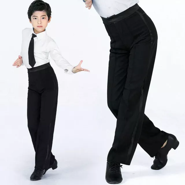 new Latin dance pants for men's Latin modern performance pants children