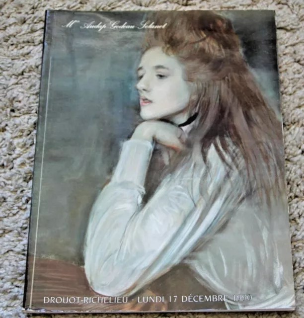 Catalogue Vente 1990 Drouot Paris Tableaux Important Mobilier Xviii° Tapisseries