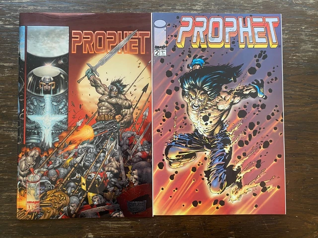 PROPHET LOT (2) 1 2 Stephen Platt Frank Miller Variant Cover Rob Liefeld Image