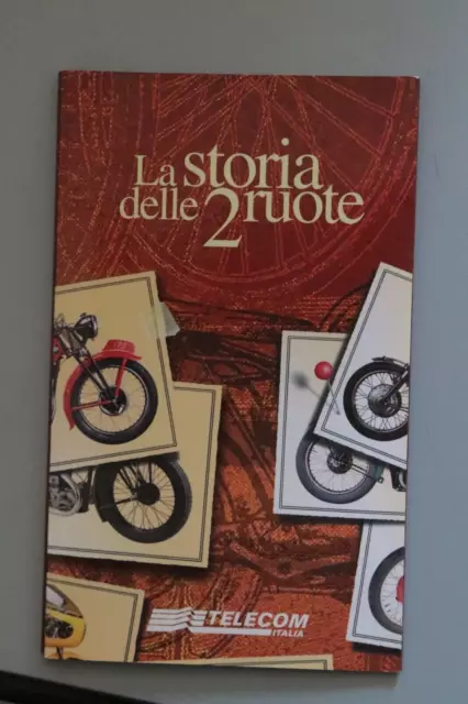 Motociclismo Folder 8 Nuove Schede Telefoniche Telecom La Storia Delle 2 Ruote