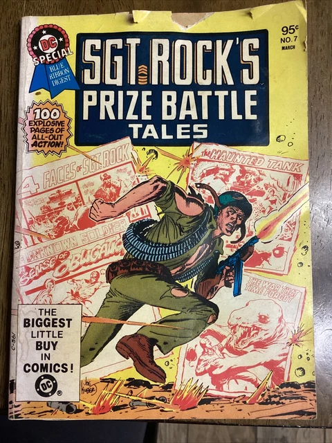 Dc Special Blue Ribbon Digest #7, Sgt. Rock's Prize Battle Tales, Bronze, 1981