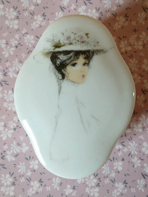 Grande Boîte à Bijoux Vintage En Os De Chameau Poli - Fabriquée En Inde - Occasion