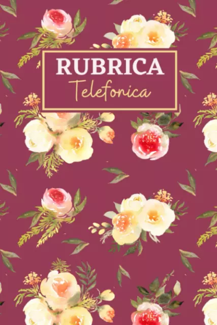 RUBRICA TELEFONICA: UNA Bella Rubrica Telefonica Alfabetica, Agenda  Telefono, Ru EUR 9,60 - PicClick IT
