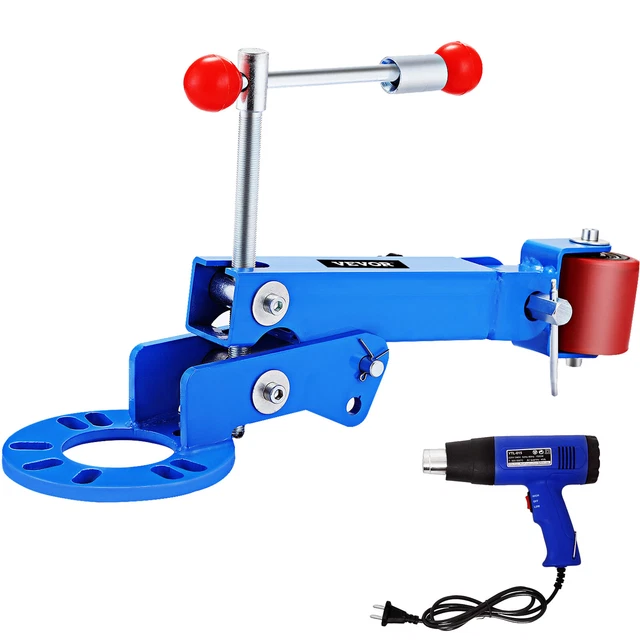 VEVOR Rouleau Professionnel pour la Réparation de Pare-boue Acier 180° 1500 W