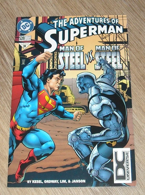 ADVENTURES of SUPERMAN # 539 October 1996 DC UNIVERSE LOGO VARIANT