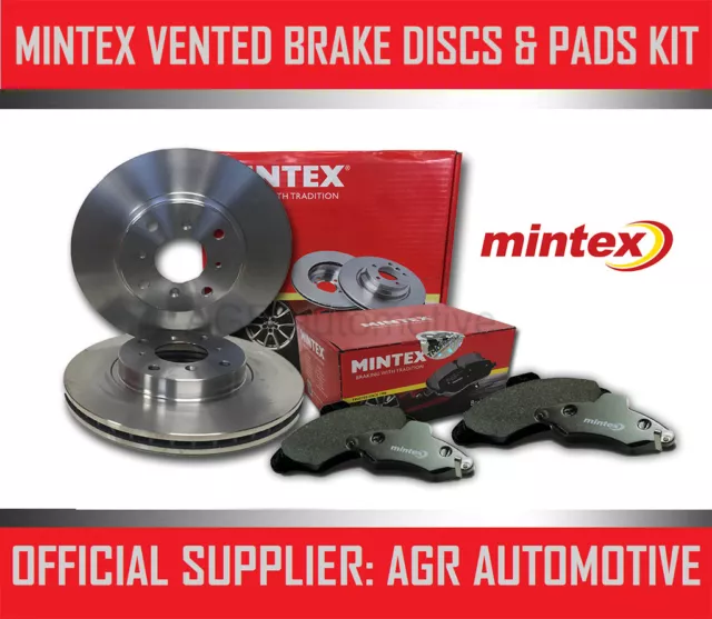 MINTEX FRONT DISCS AND PADS 257mm FOR TOYOTA HI-ACE 1.8 (YH60) 1983-84