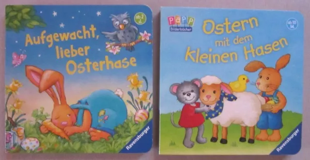 🐇 2 Ravensburger Papp Bilderbücher ab 18 Mon. - Osterhase/Ostern 🐇 NEU 🐇