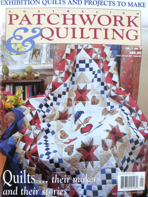 Patchwork & Quilting Magazine Vol 7 No 1 - SAVE 25% Bulk Magazine Discount