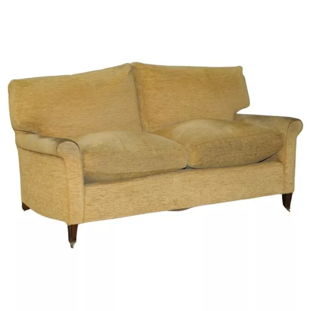 Comfortable Howard & Son's Victorian 2-3 Seat Sofa For Reupholstery Restoration