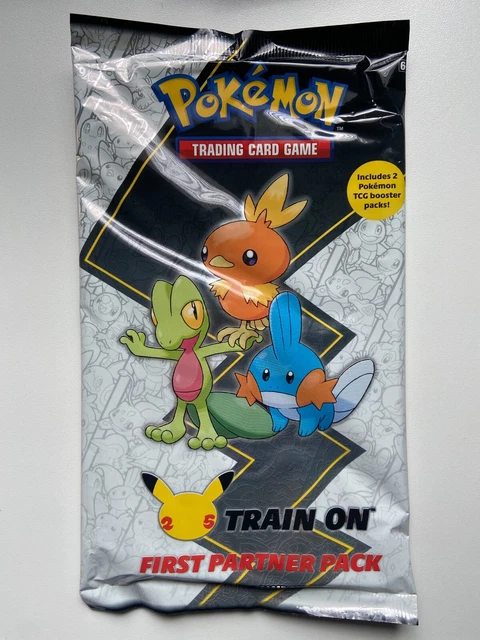FIRST PARTNER PACK (Hoenn) Pokemon TCG 25th Anniversary Pack SEALED USA ...