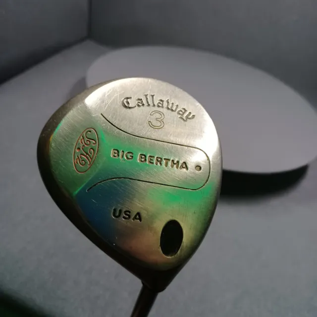 Callaway #3 BIG BERTHA Right Handed Driver - Golf ClubBoron Graphite Royal Grip