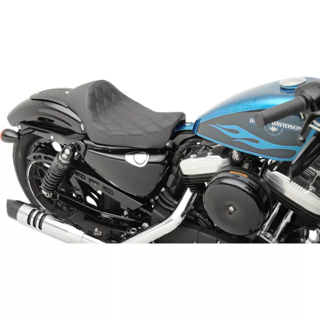 Sella Sportster 883 1200 Forty Eight Iron Nightster Custom Low Rombi Cafè Style