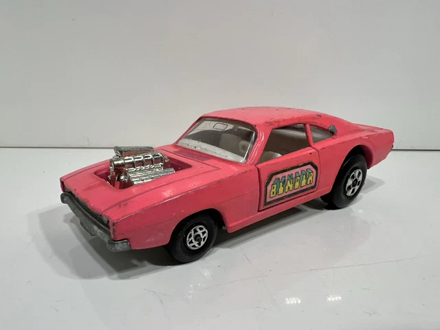 MATCHBOX DODGE DRAGSTER SpeedKings K22 Toy Car Vintage Opening