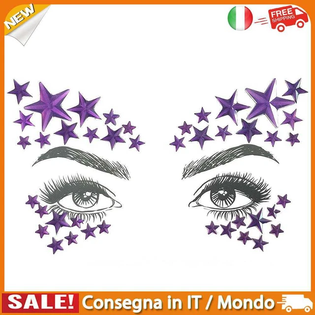 IT Star Glitter Party Face Makeup Gems Rhinestone Body Tattoo Sticker (BL111)