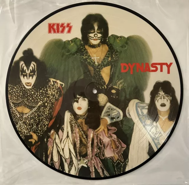 KISS Dynasty Picture Disc PIC9128024/Vinyl LP Schallplatte/RARE