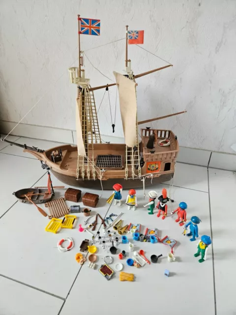 Playmobil 3550 Altes Piratenschiff  VINTAGE 1980er