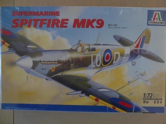 Spitfire Mk. IX ITALERI 2804 1/48ème maquette char promo