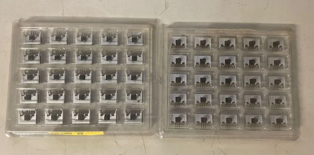 Lot of 50 ALCO MSS-1200R 4B29 SPDT PCB Switch