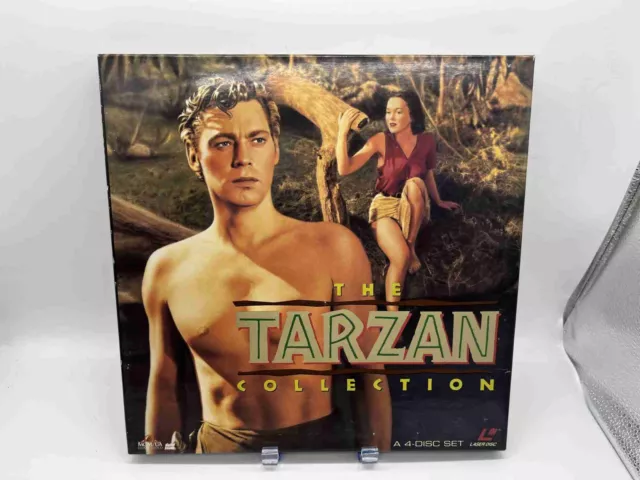 "The Tarzan Collection" Box Set Laserdisc LD - Johnny Weissmuller