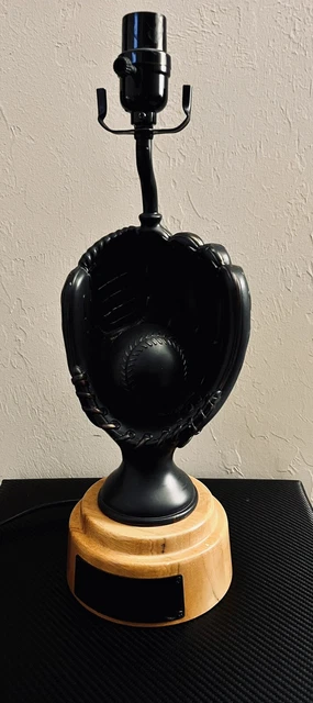 Pottery Barn Kids Baseball Table Lamp Needs Shade 17” tall Heavyweight Pottery Barn Kids Baseball Table Lamp Needs Shade 17” tall Heavyweight