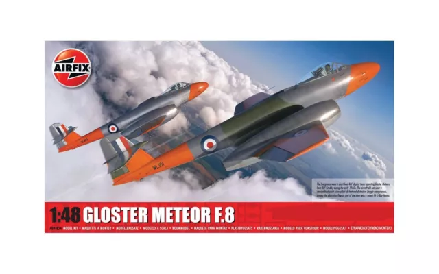 Airfix A09182A Gloster Meteor F.8 1:48 Scale Model Kit