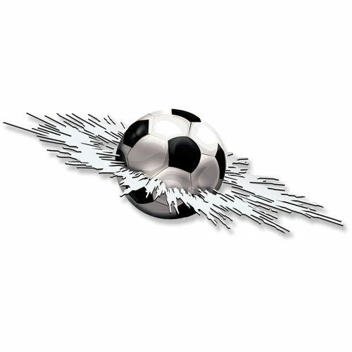 AutoStyle 1/02007 - Adesivo motivo pallone da calcio, dimensioni 24 x 7 x (B5r)