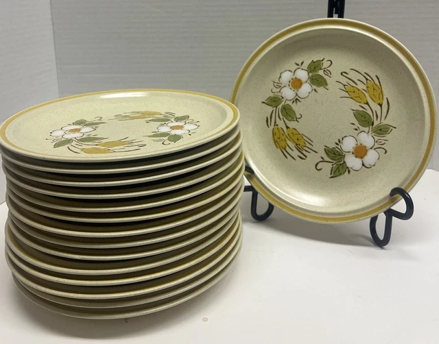 HEARTHSIDE STONEWARE GARDEN Festival Salad Plate Piece