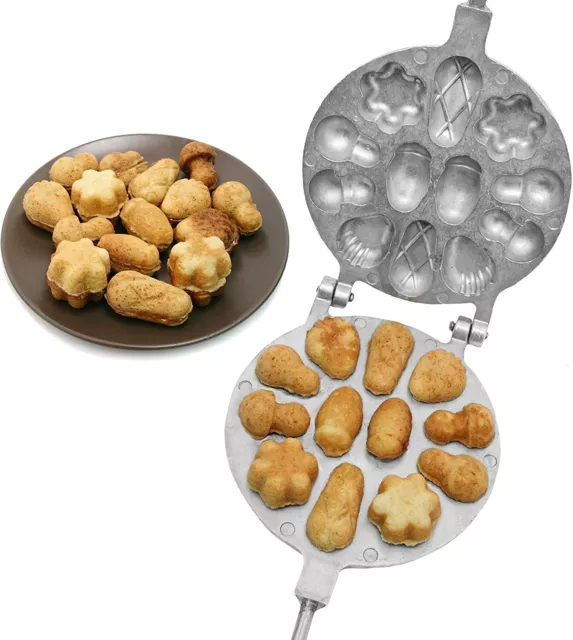 Assorti Russian Cookies Maker Mold Press Form Asorti Oreshki Oreshnitsa Nuts US