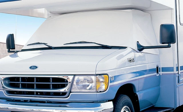 Adco 2407 White Class C Fits Ford 1997 2008 Windshield Cover (Rv Motorhome