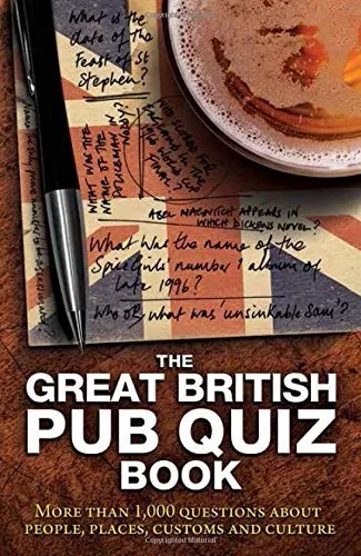 The Great British Pub Quiz Book: More Than 1, 000 Questi... by Carlton Books Ltd