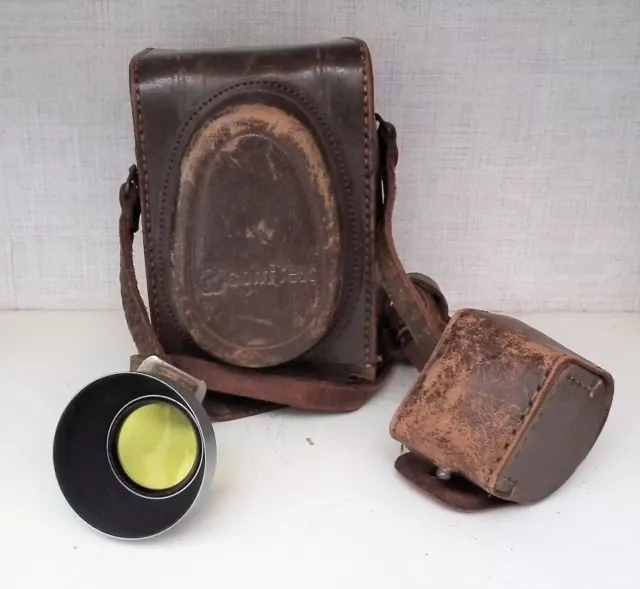 Appareil photo Ricohflex modèle III B TLR c.1952 & Etui. Piéces ou réparation Appareil photo Ricohflex modèle III B TLR c.1952 & Etui. Piéces ou réparation