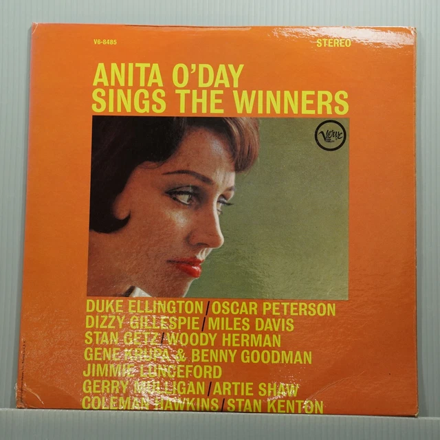 Anita O'Day – Anita O'Day Sings The Winners Verve V6-8485 US VINYL LP