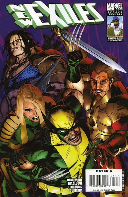 New Exiles #11 VF; Marvel | Chris Claremont - we combine shipping
