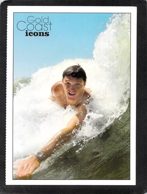 S0837 Australia Q Gold Coast Icons Trevor Hendy Ironman postcard